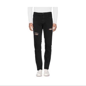 Men’s stylish black denim pants Danilo Paura